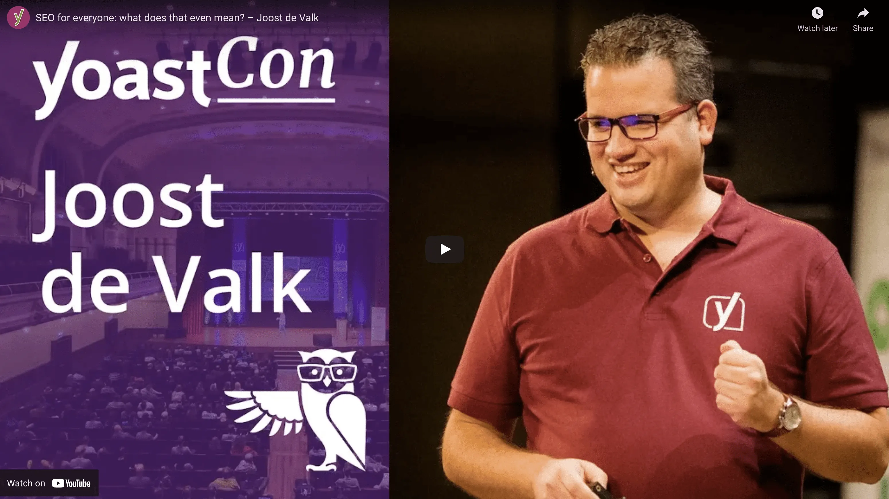 10 years of Yoast - YoastCon presentation